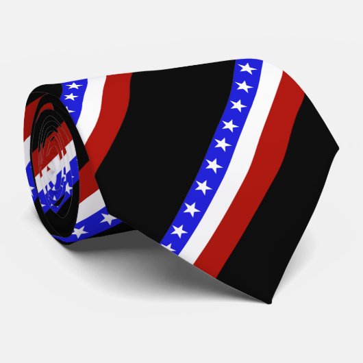 米国の旗 ネクタイ (ロール)