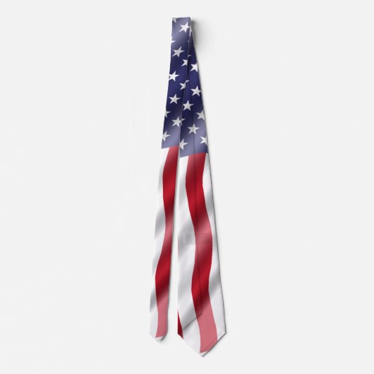 米国の旗 ネクタイ (裏面)