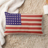 米国の旗 ランバークッション (ブランケット)