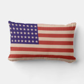 米国の旗 ランバークッション (裏面)