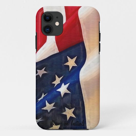 米国の旗-古い栄光のアメリカのプライド Case-Mate iPhoneケース (裏面)