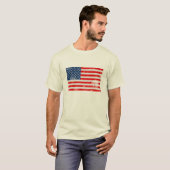米国の旗 Tシャツ (正面フル)