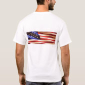 米国の旗 Tシャツ (裏面)