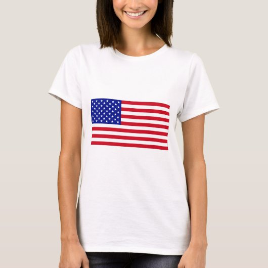 米国の旗 Tシャツ (正面)