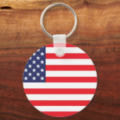 米国の旗KeyChain キーホルダー (正面)