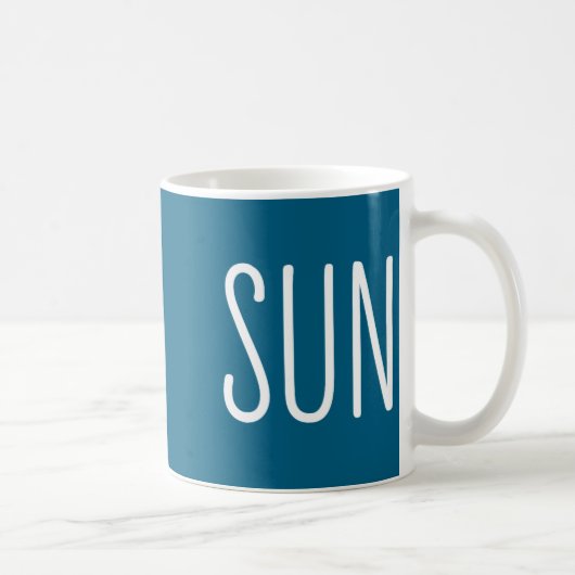 米国の日食 サンキュー カップルTシャツ コーヒーマグカップ (右)