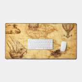 米国の旧地図 デスクマット (キーボード&マウス)