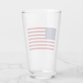 米国の星とストライプ タンブラーグラス (裏面)