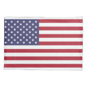 米国の星とストライプ 枕カバー (裏面)