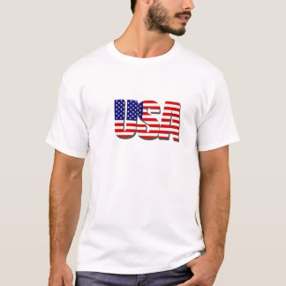 米国の星条旗のTシャツ Tシャツ