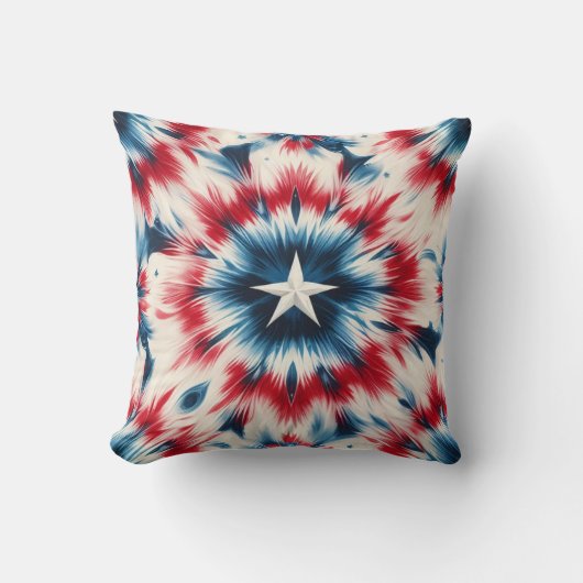 米国の星 クッション (正面)