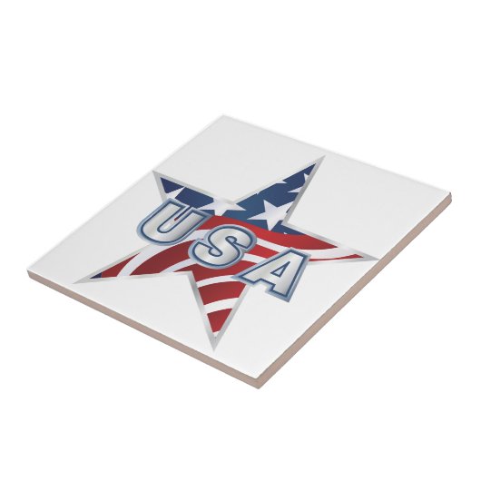 米国の星 タイル (側面)