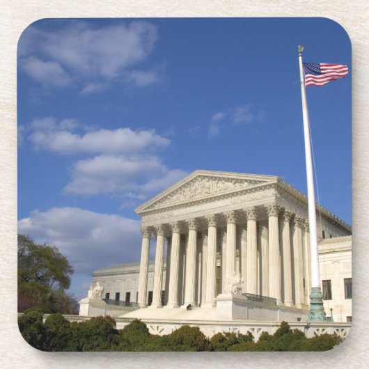 米国の最高裁判所の建物 コースター (正面)