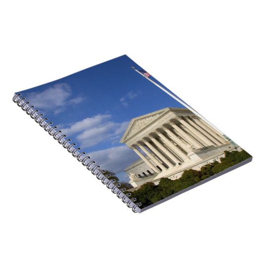 米国の最高裁判所の建物 ノートブック (右側)