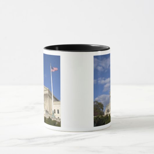 米国の最高裁判所の建物 マグカップ (中央)