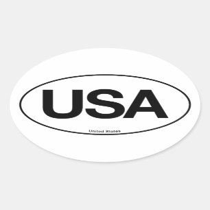 米国の楕円形 楕円形シール