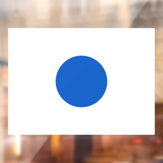 米国の民主党がアンチ・トランプに抗議を支持するブルードット ウィンドウサイン (シート2)