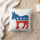 米国の民主党のろばの枕米国 クッション (ブランケット)