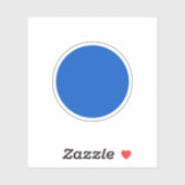 米国の民主党アンチトランプのブルードット抗議 シール (シート)