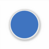 米国の民主党アンチトランプのブルードット抗議 シール (正面)