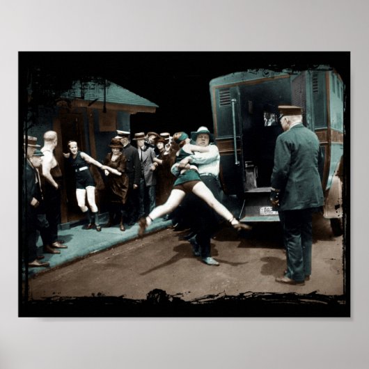 米国の水着の逮捕 ポスター (正面)