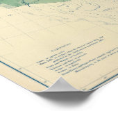 米国の河川システム ポスター (角)