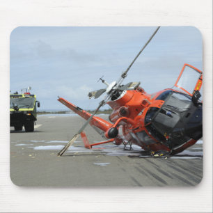 米国の沿岸警備隊MH-65のイルカのヘリコプター事故 マウスパッド