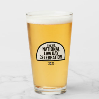 米国の法律の日のお祝い飲みガラス タンブラーグラス
