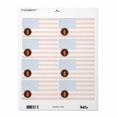 米国の海兵隊員: マスターの特務曹長(USMC MGySgt) ラベル (フルシート)