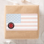 米国の海兵隊員: 主な令状4 (USMC CWO-4) [3D] ラベル (インサイチュ)