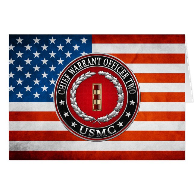 米国の海兵隊：主任令状2(USMC CWO-2) [3D] (正面横)