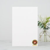 米国の海洋の公式のシール-母 便箋 (スタンド正面)