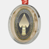 米国の特殊作戦部隊 メタルオーナメント (左)