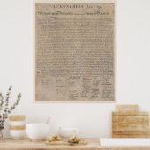 米国の独立宣言 ポスター (キッチン)