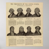 米国の社長、サイン、伝記2 ポスター (正面)