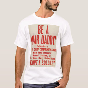 米国の第1次世界大戦ポスター Tシャツ