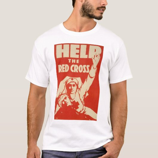 米国の第1次世界大戦ポスター Tシャツ (正面)