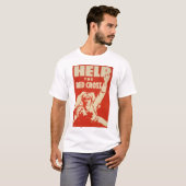 米国の第1次世界大戦ポスター Tシャツ (正面フル)