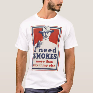 米国の第1次世界大戦ポスターWWI Tシャツ