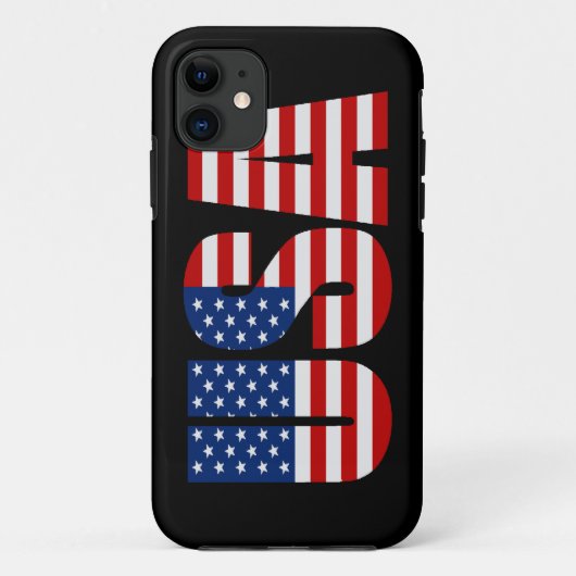米国の米国旗のiPhone 5の場合 Case-Mate iPhoneケース (裏面)