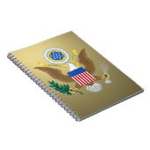 米国の素晴らしいシール ノートブック (右側)