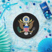 米国の素晴らしいシール ペーパープレート (パーティー)