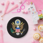 米国の素晴らしいシール ペーパープレート (パーティー)