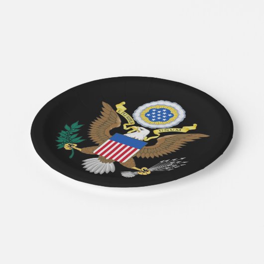 米国の素晴らしいシール ペーパープレート (アングル)