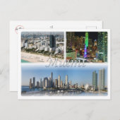 米国の統一された州 – マイアミ – フロリダ州 –  ポストカード (正面/裏面)