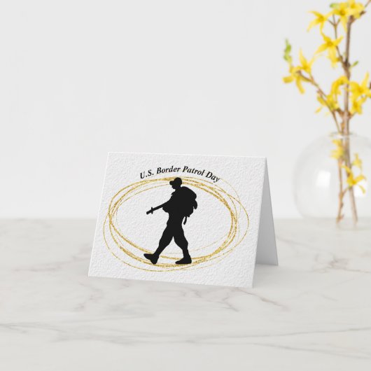 米国の縁ど巡回日鑑賞挨拶カード カード (黄色い花)