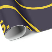 米国の縁ど警戒シール ラッピングペーパー (ロールコーナー)