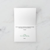 米国の縁どPatrol Day Card – エージェントと犬 カード (内部)