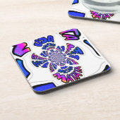 米国の美しい驚くべき文字引用文デザイン コースター (左側)