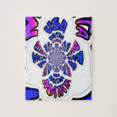 米国の美しい驚くべき文字引用文デザイン ジグソーパズル (縦)